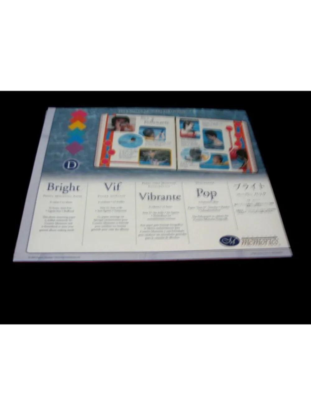 Creative Memories D Series 10 x 12 Bright Photo Mounting Paper Cardstock New!
